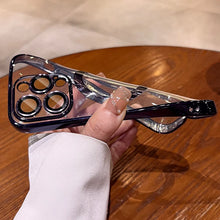 Load image into Gallery viewer, Plating Soft TPU Full Lens Protect Case for iPhone.