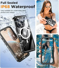 Load image into Gallery viewer, IP68 Waterproof Case for iPhone.