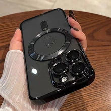 Load image into Gallery viewer, Plating Soft TPU Full Lens Protect Case for iPhone.