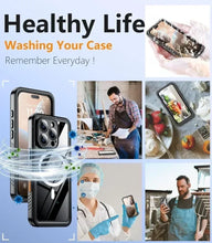 Load image into Gallery viewer, IP68 Waterproof Case for iPhone.