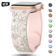 Load image into Gallery viewer, Engraved Strap for Apple Watch Band.