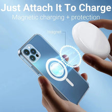 Load image into Gallery viewer, For Magsafe Luxury Transparent Magnetic Protector Phone Case for iPhone 15 14 Pro Max 13 12 Mini 8 7 Plus Wireless Charge Cover
