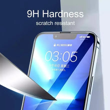 Load image into Gallery viewer, 9D Screen Protector Tempered Glass for iPhone 14, 13, 12, 11 Pro Max, Protective Glass for iPhone X, XR, XS Max, 7, 8, 6S, and 14 Plus.
